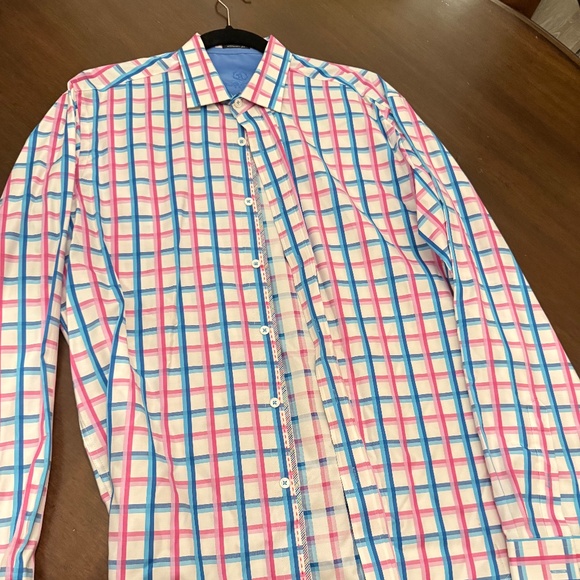 Bugatchi Mens Medium Dress Shirts Lot of 5 - Picture 5 of 5